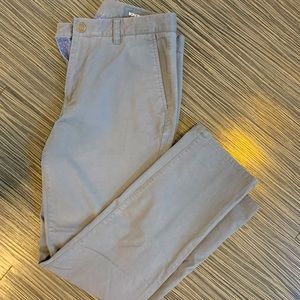 BONOBOS Chinos Dress Casual Pants Grey 33/32